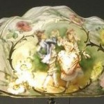 Pairpoint Lamp Floral Shade Value